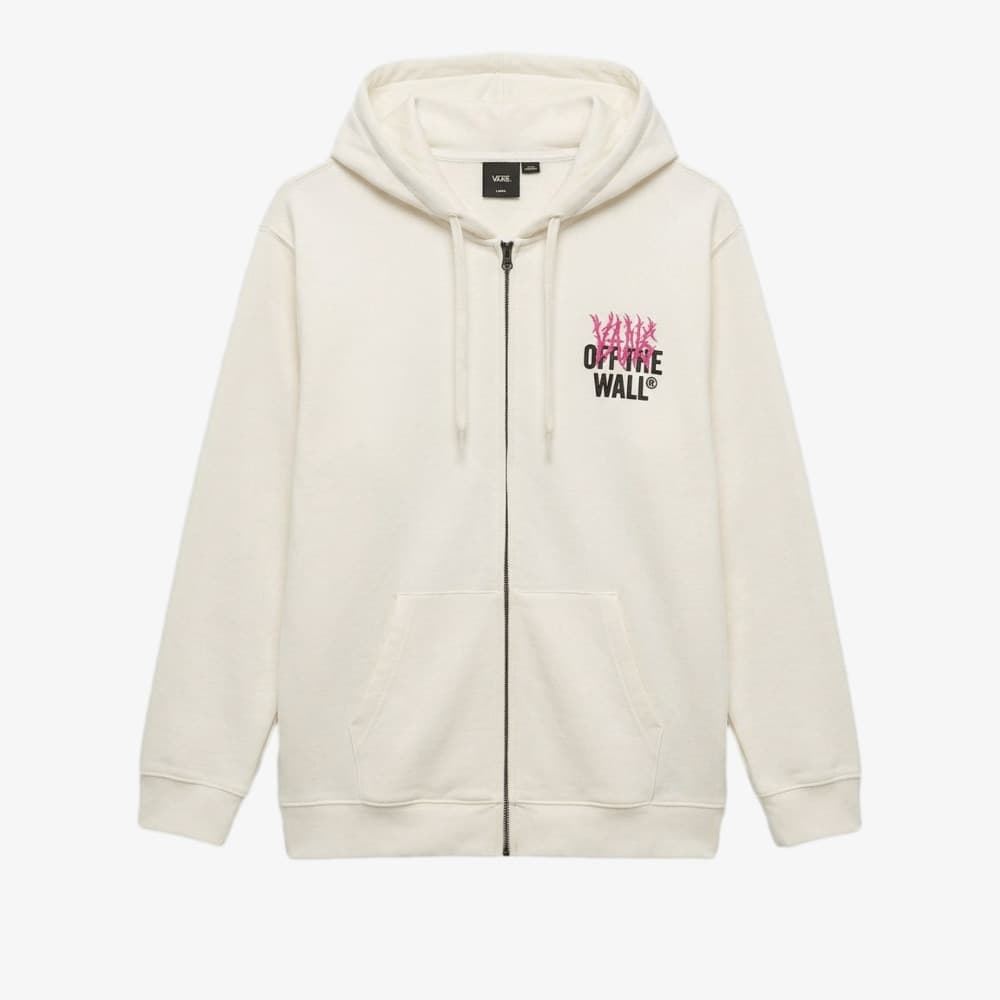 Felpa Vans Metal Wall Fz Marshmallow - 2