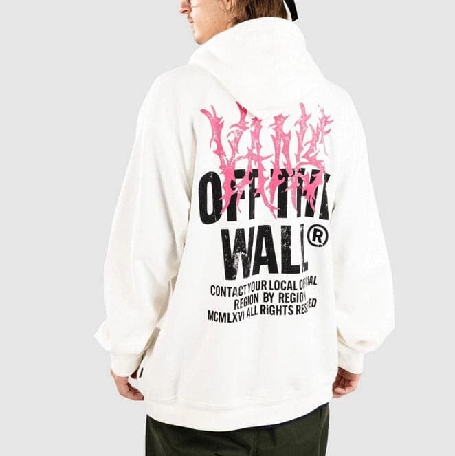 Felpa Vans Metal Wall Fz Marshmallow - 3