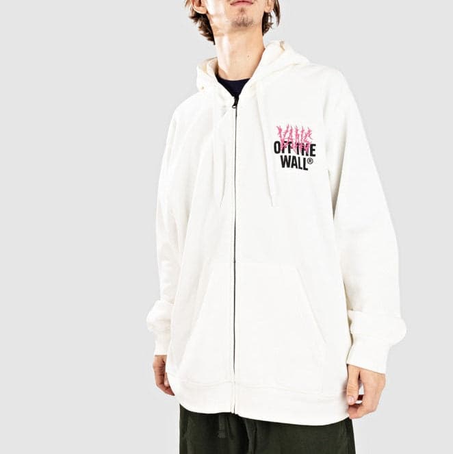 Felpa Vans Metal Wall Fz Marshmallow - 4
