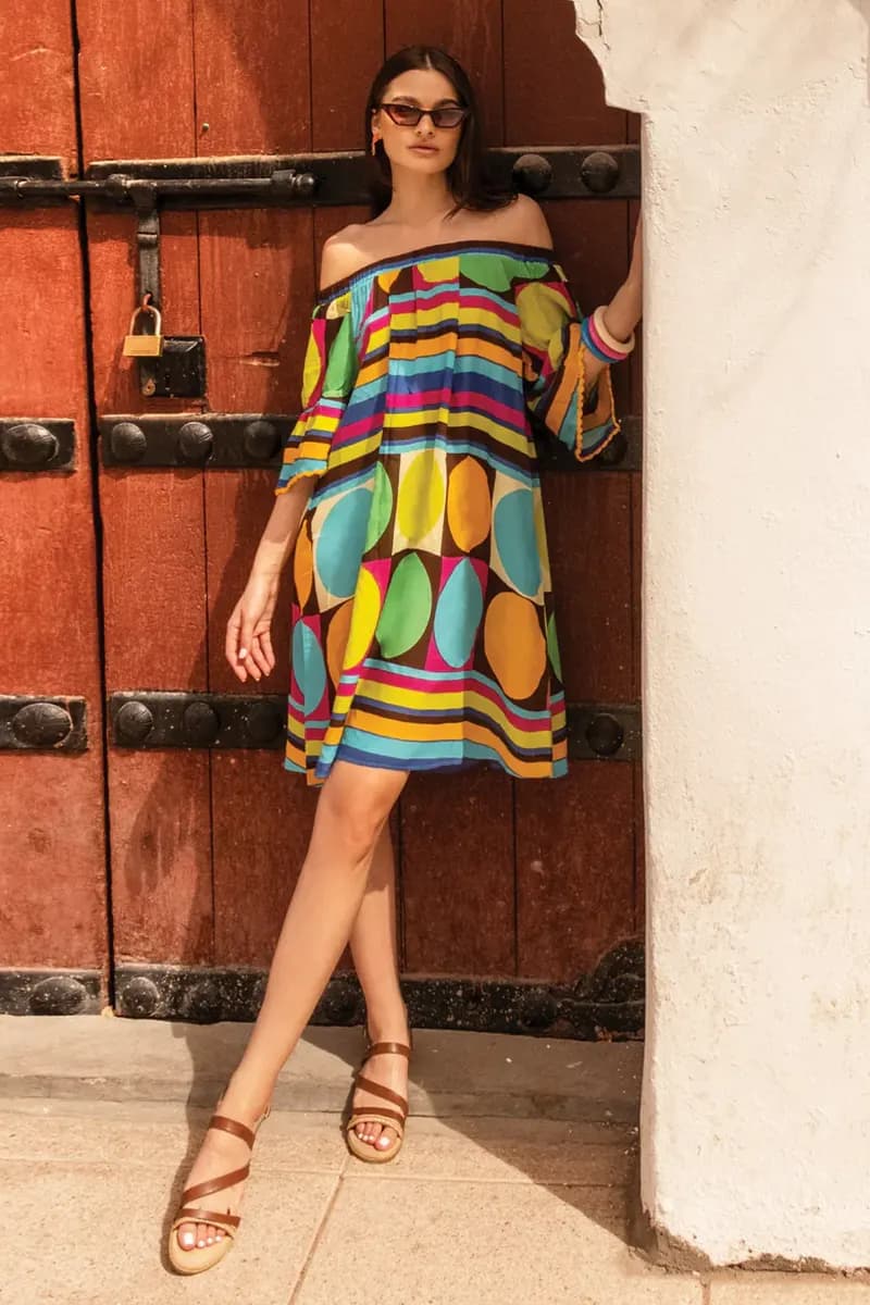 PANAJI | Abito barca multicolor - 2