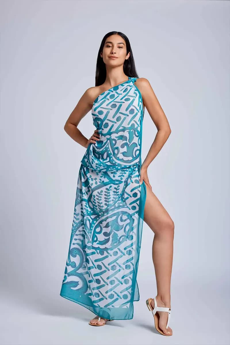 VACANZE ITALIANE | Foulard pareo Smeraldo - 2
