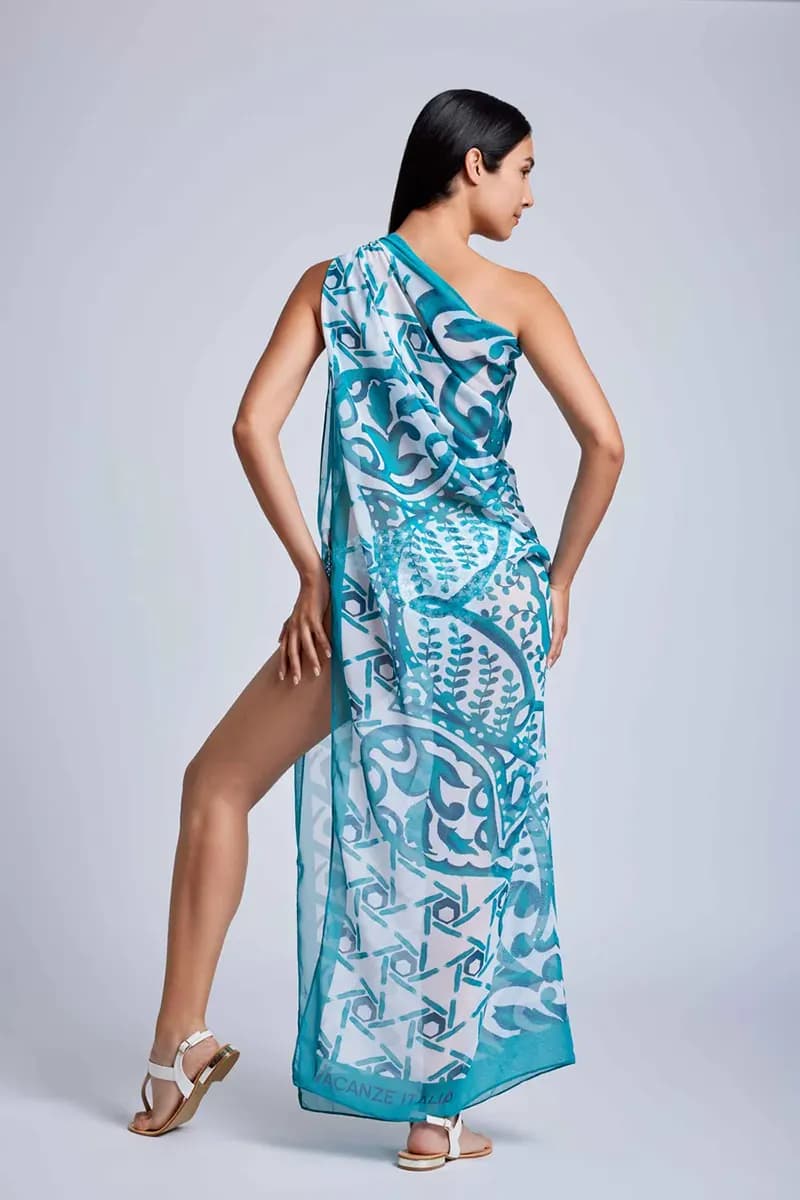 VACANZE ITALIANE | Foulard pareo Smeraldo - 3