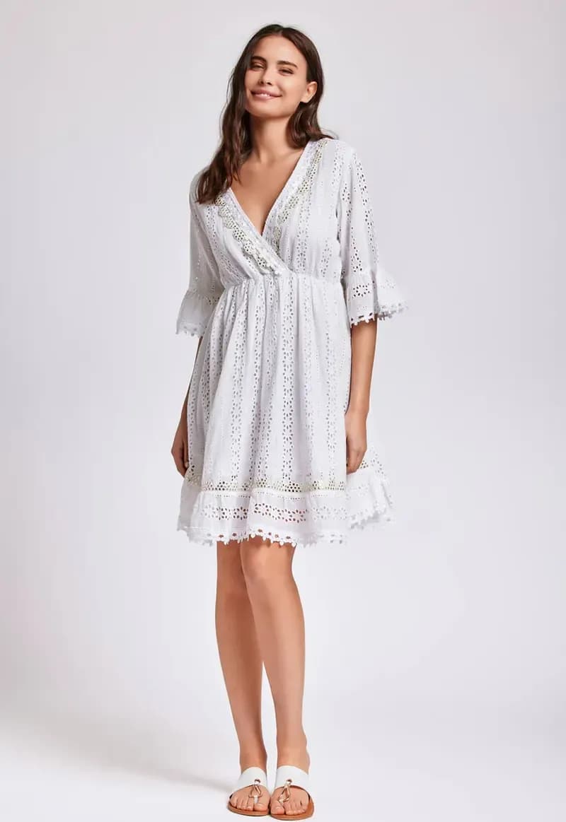 ICONIQUE Abbigliamento | Abito pizzo pregiato Giorgia - 3