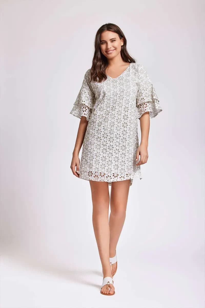 ICONIQUE Abbigliamento | Abito pizzo sangallo Diana - 2