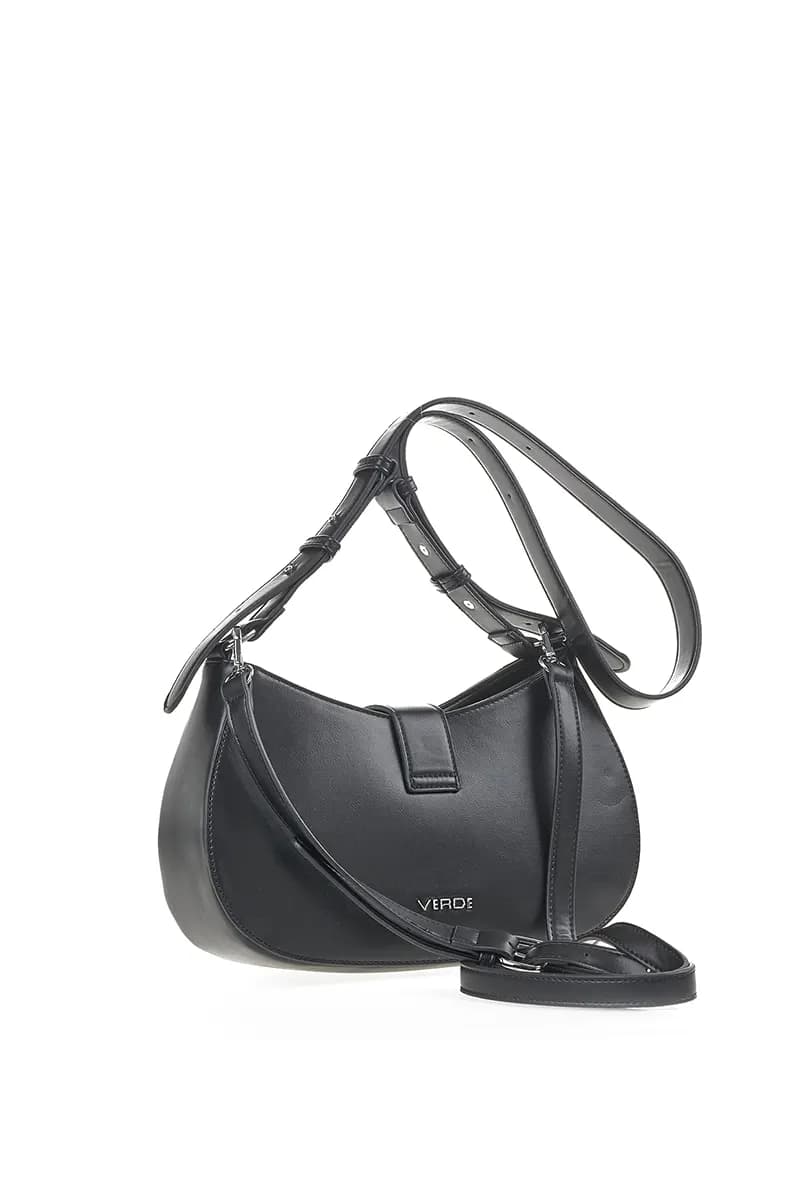VERDE FASHION | Borsa a spalla ecopelle - 2