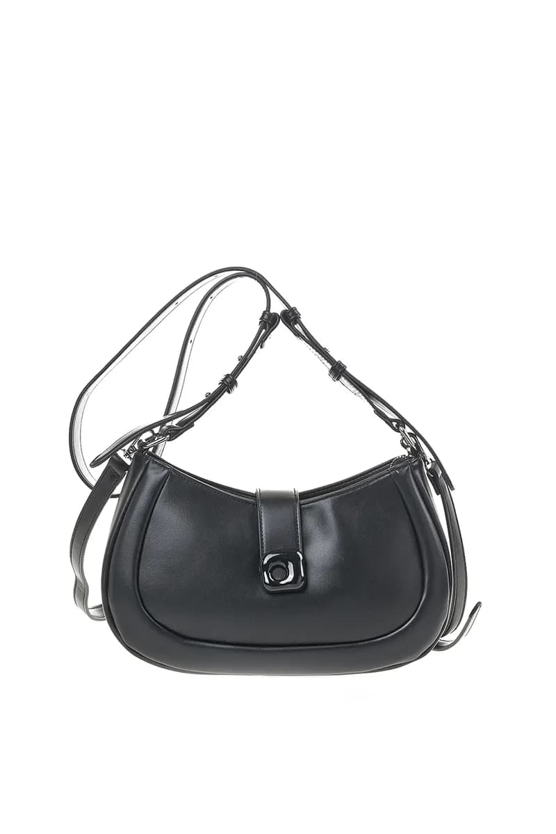 VERDE FASHION | Borsa a spalla ecopelle - 3