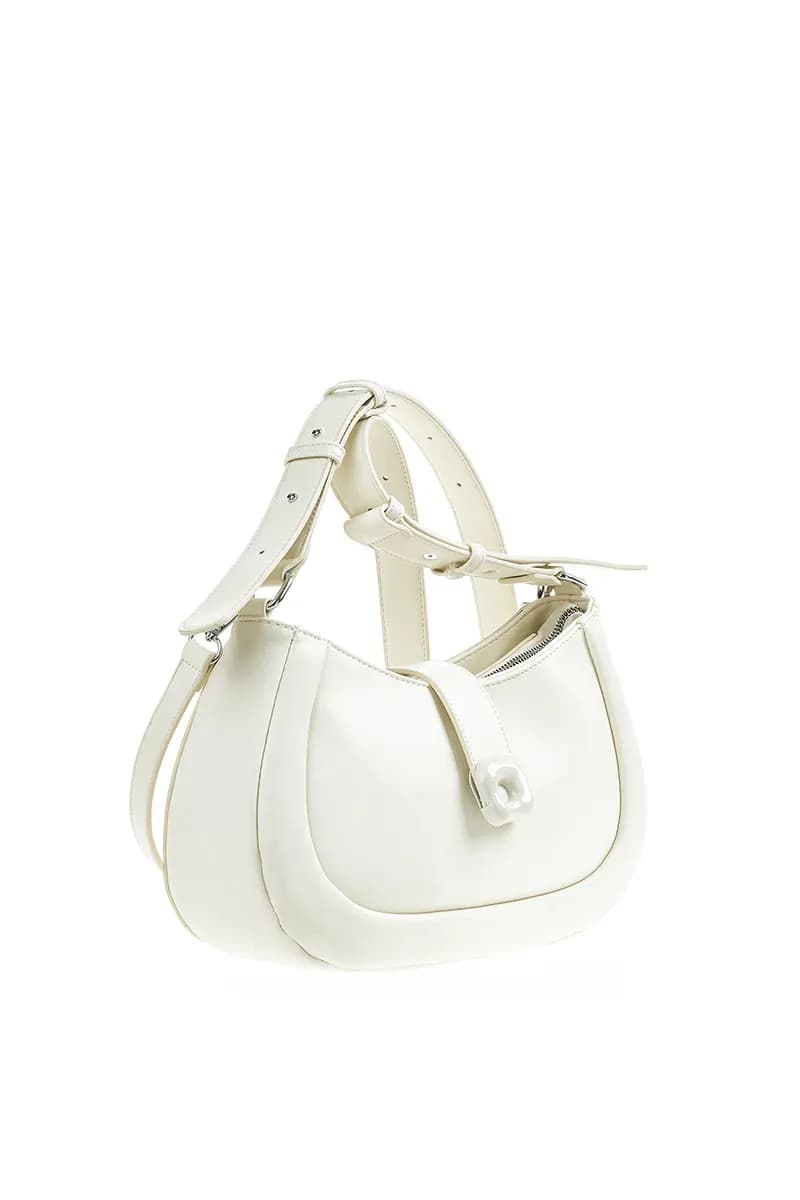 VERDE FASHION | Borsa a spalla ecopelle - 5