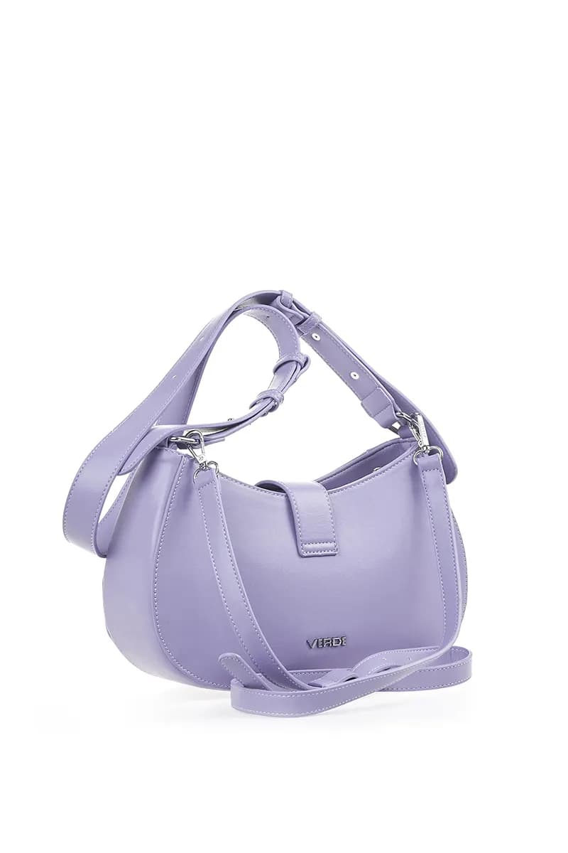 VERDE FASHION | Borsa a spalla ecopelle - 10