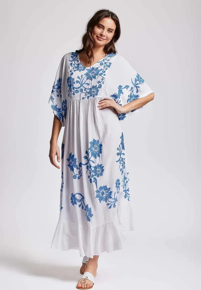 ICONIQUE Abbigliamento | Kaftano lungo Mila - 3