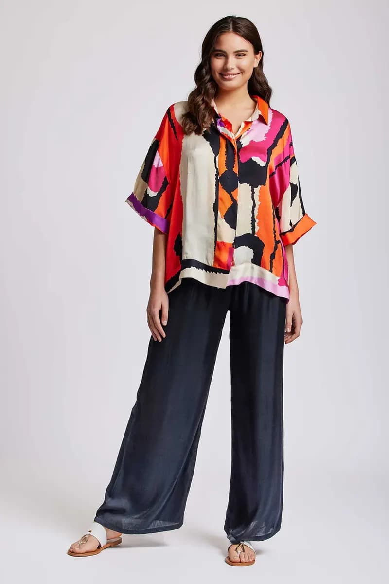 ICONIQUE Abbigliamento | Pantaloni palazzo - 5