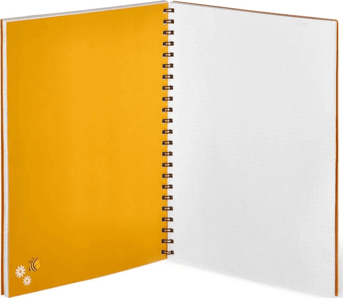 Legami - Quaderno Maxi con spirale 3 in1 A4 - Bee (4NOTS0052) - 4