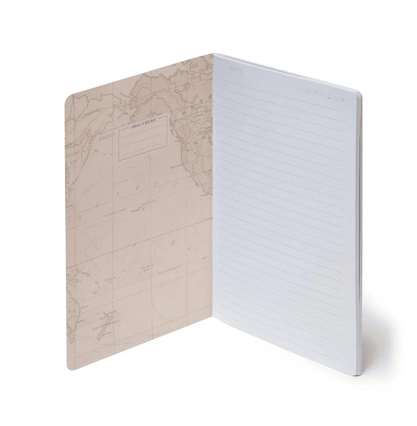 Legami - Quaderno a Righe A5 con Copertina Rigida Illustrata - Travel (A5NOT0013) - 3