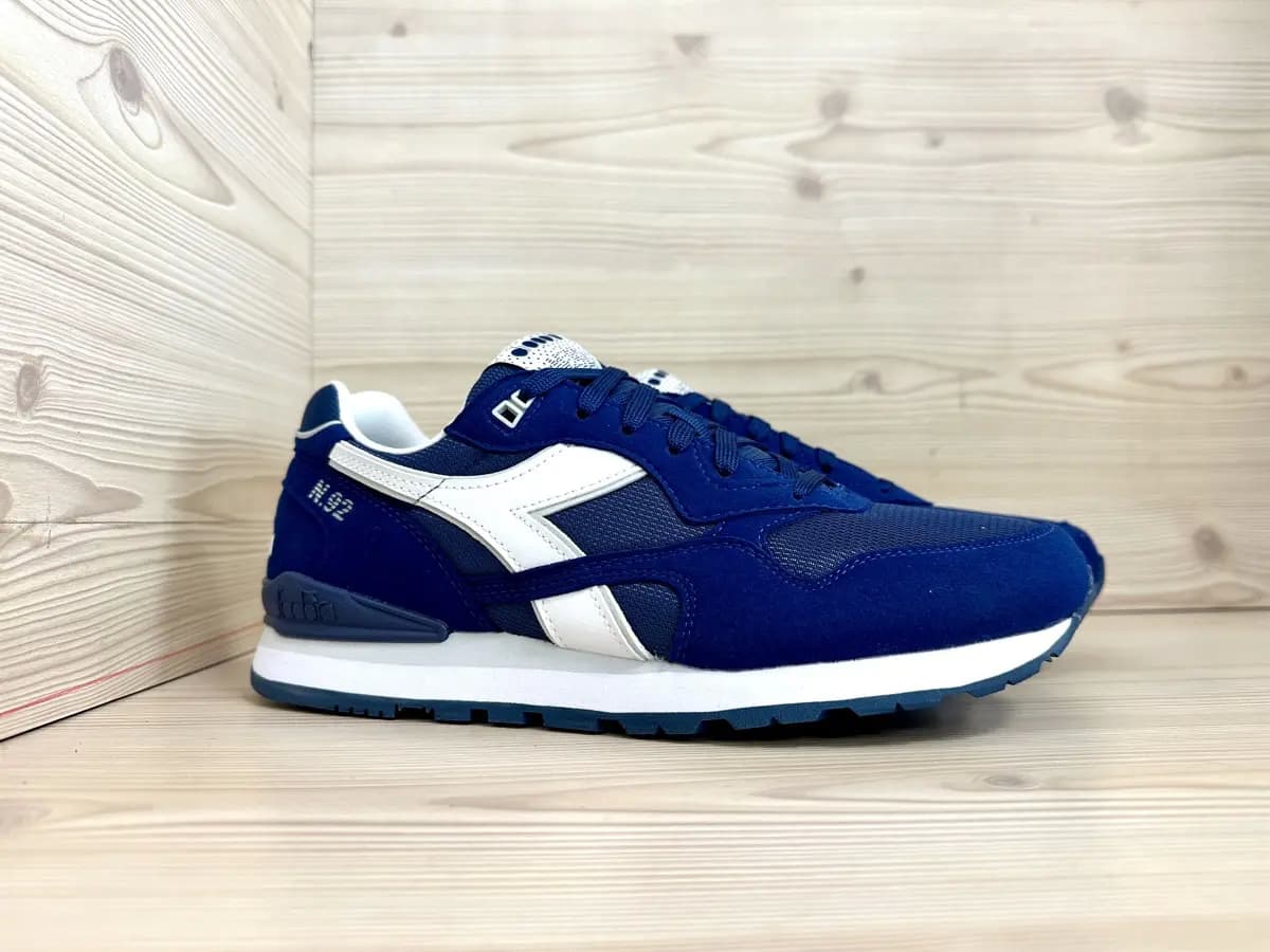 Diadora N.92 uomo sneakers blu stile sportivo iconico comfort quotidiano
