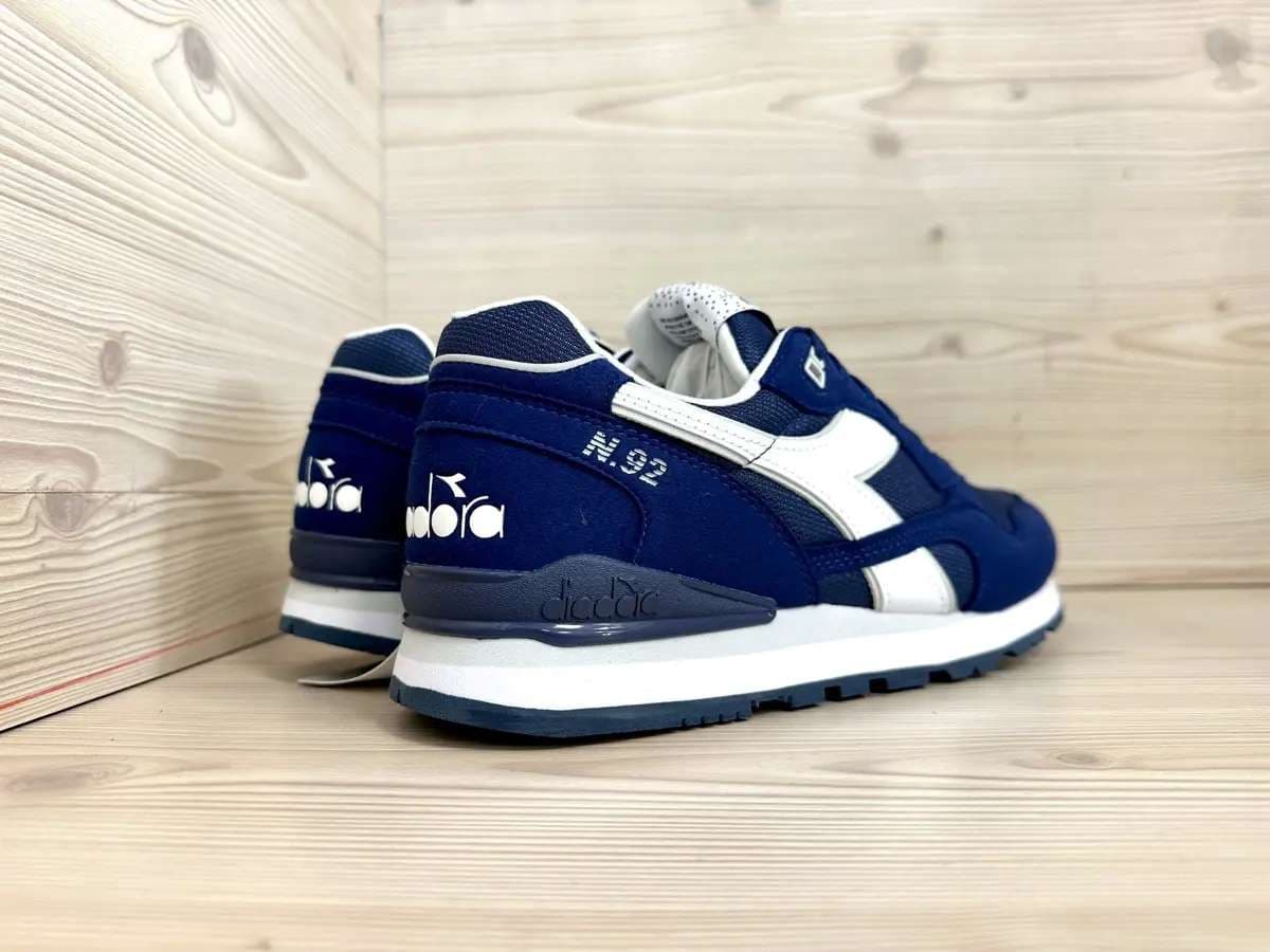 Diadora N.92 uomo sneakers blu stile sportivo iconico comfort quotidiano - 2
