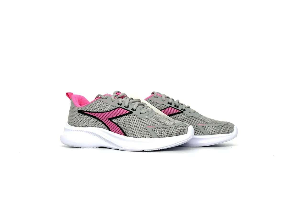Diadora running donna Robin 7 W silver pink fluo - 1