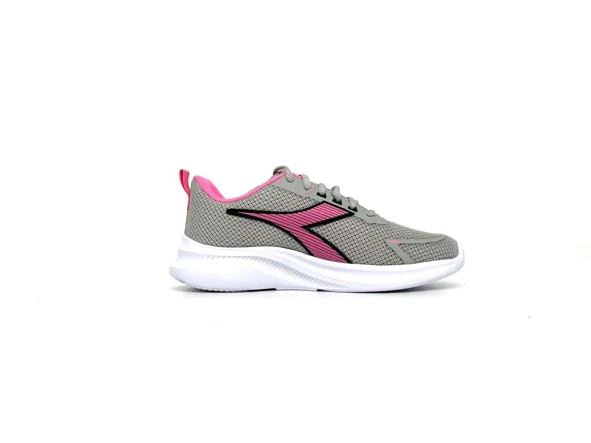 Diadora running donna Robin 7 W silver pink fluo - 5