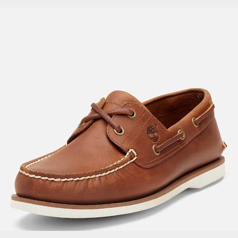 Scarpa  timberland Classic Boat Brown - 5