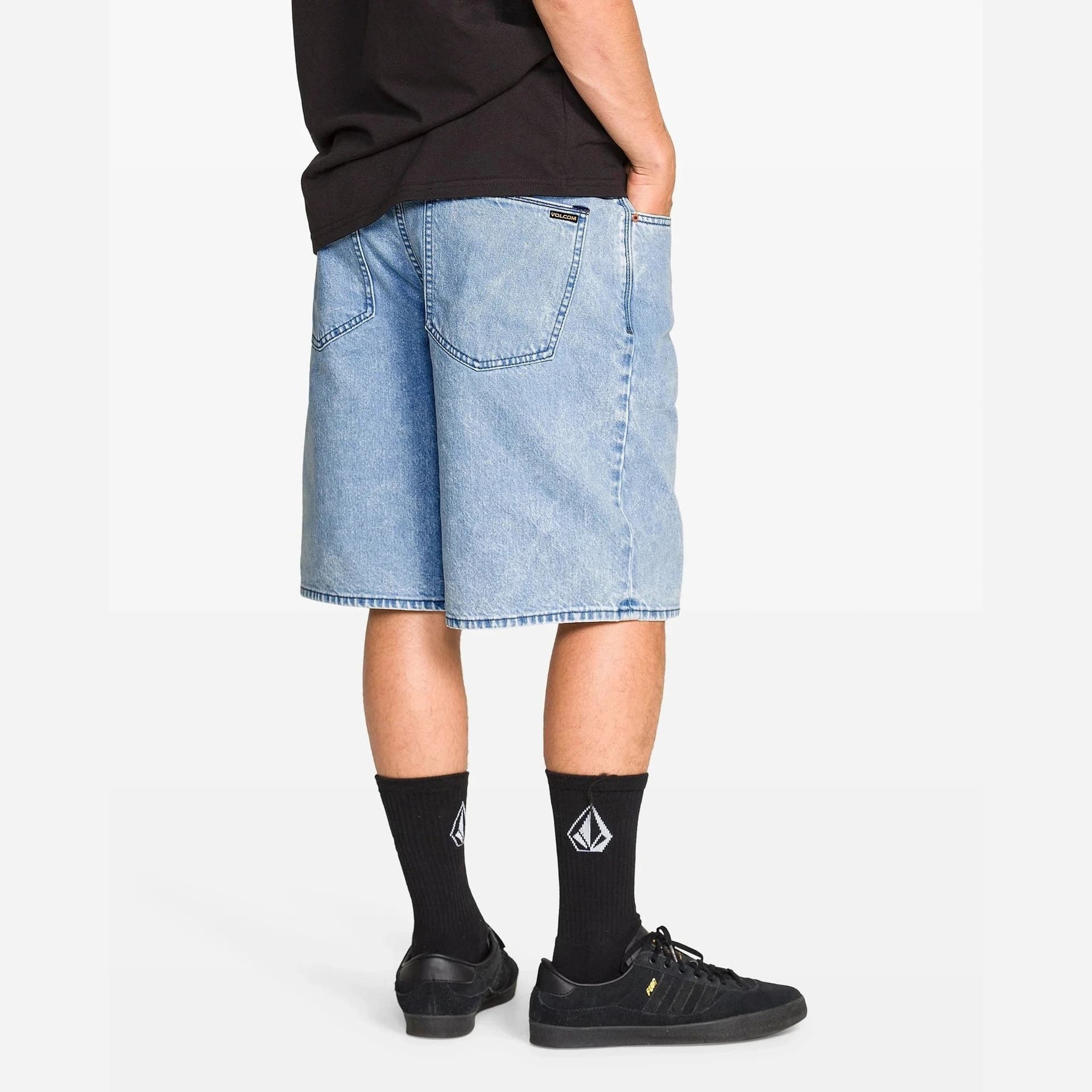 Shorts Volcom Billow Denim Blue - 4