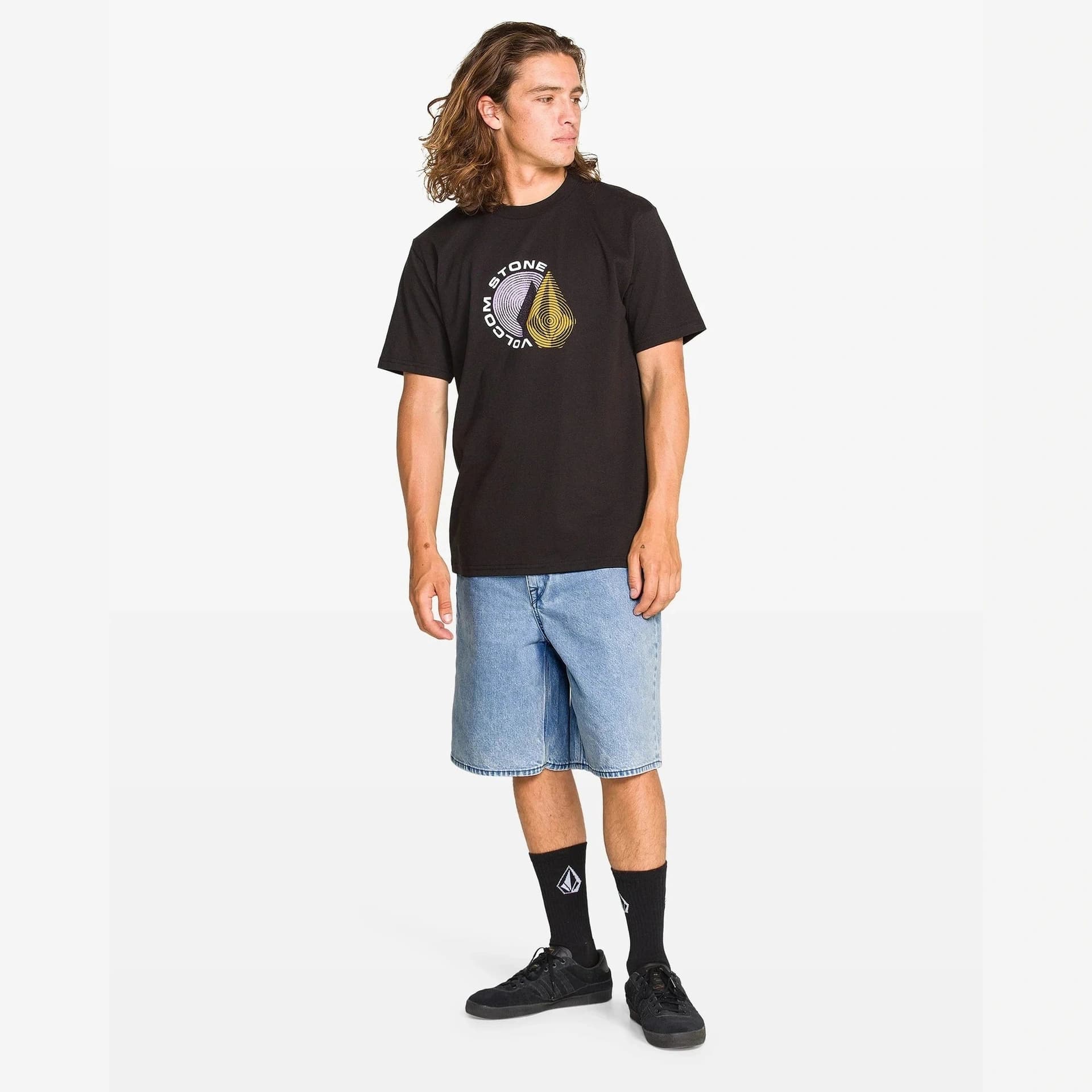 Shorts Volcom Billow Denim Blue - 5