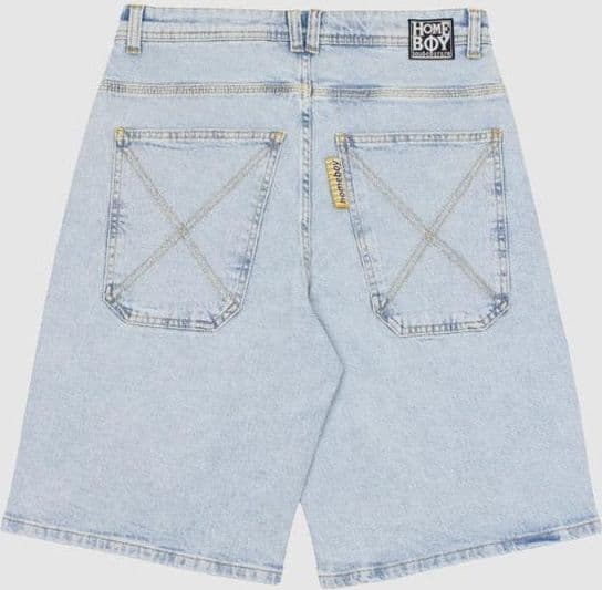 Shorts Homeboy Baggy Denim Blue - 2