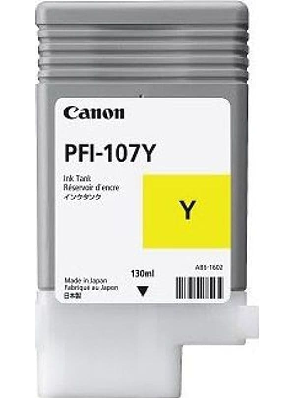 130ml Yellow Compa Canon IPF680,685,780,785,770,670PFI-107Y - 1