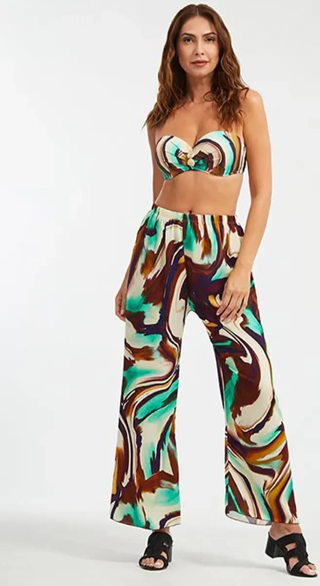 NURIA FERRER | Pantalone palazzo Telma - 4
