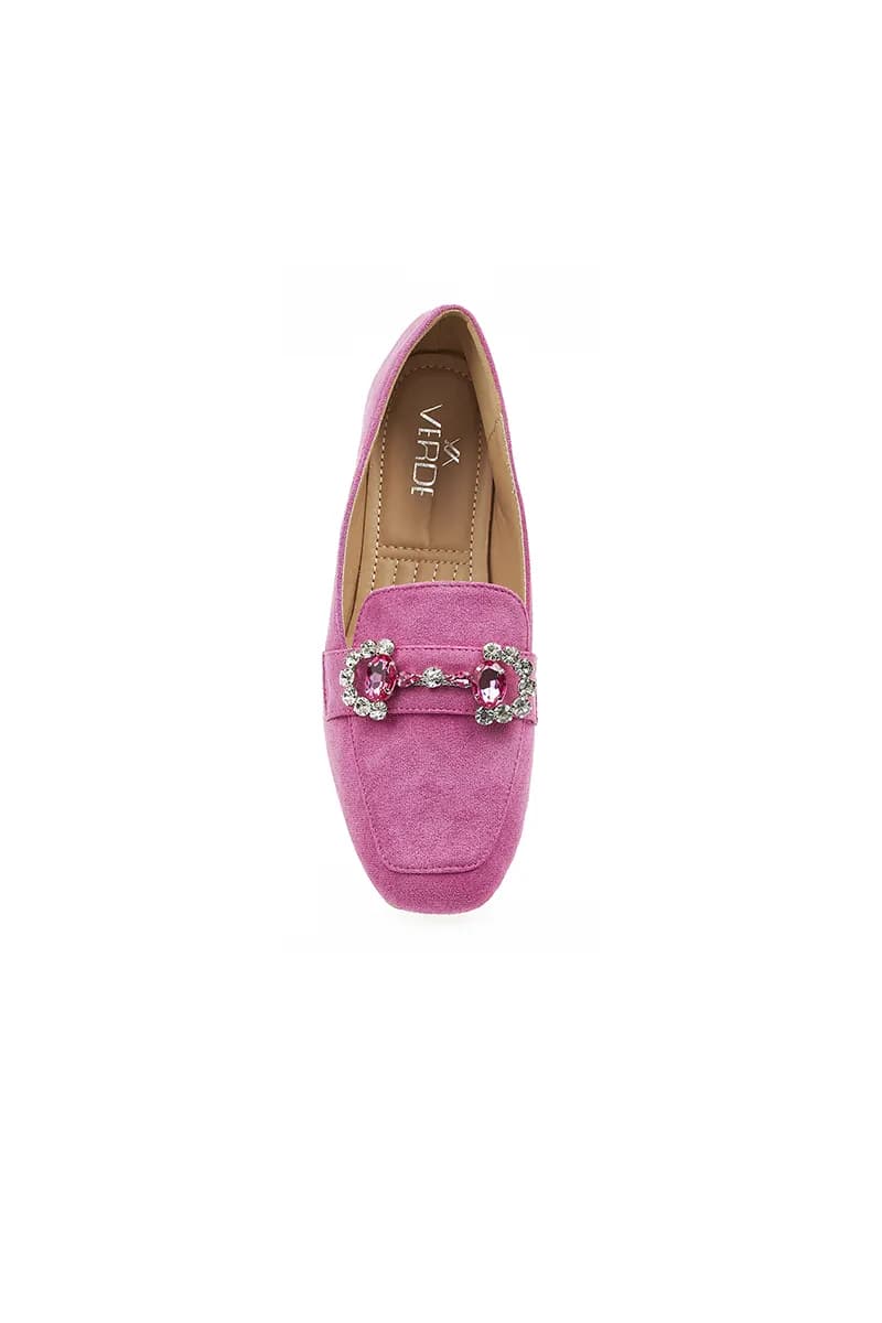 VERDE FASHION | Mocassino in camoscio - 3