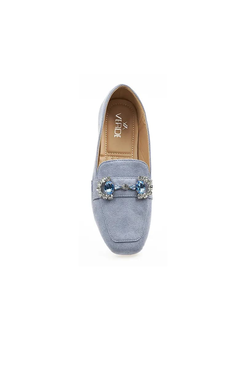 VERDE FASHION | Mocassino in camoscio - 6