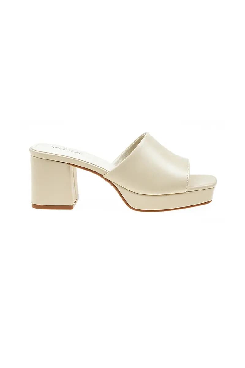 VERDE FASHION | Ciabatta con tacco - 2