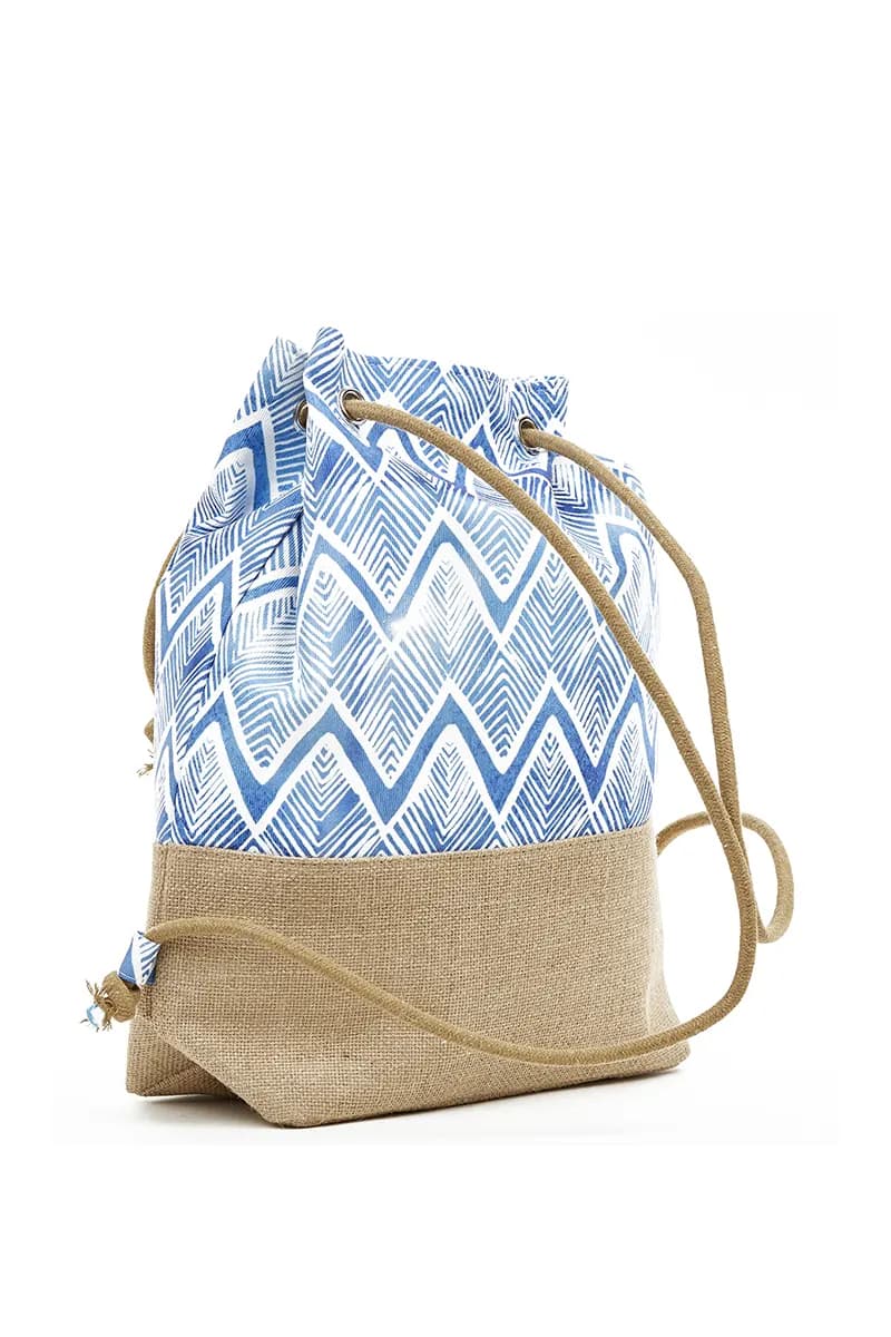 VERDE FASHION | Borsa mare tessuto paglia - 2