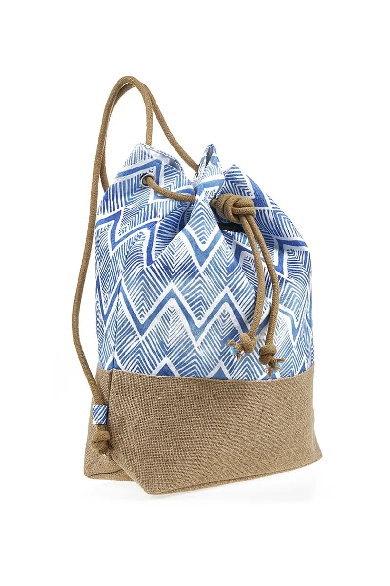 VERDE FASHION | Borsa mare tessuto paglia - 3