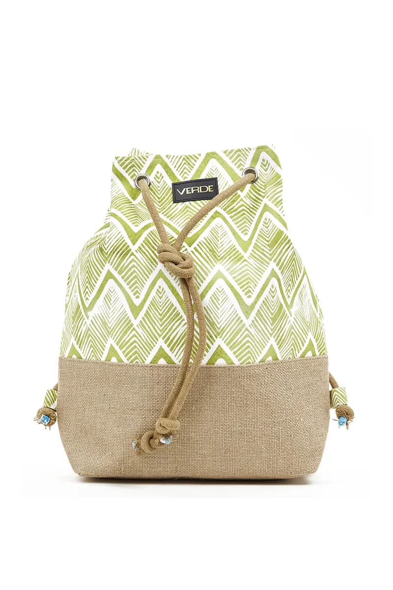 VERDE FASHION | Borsa mare tessuto paglia - 9