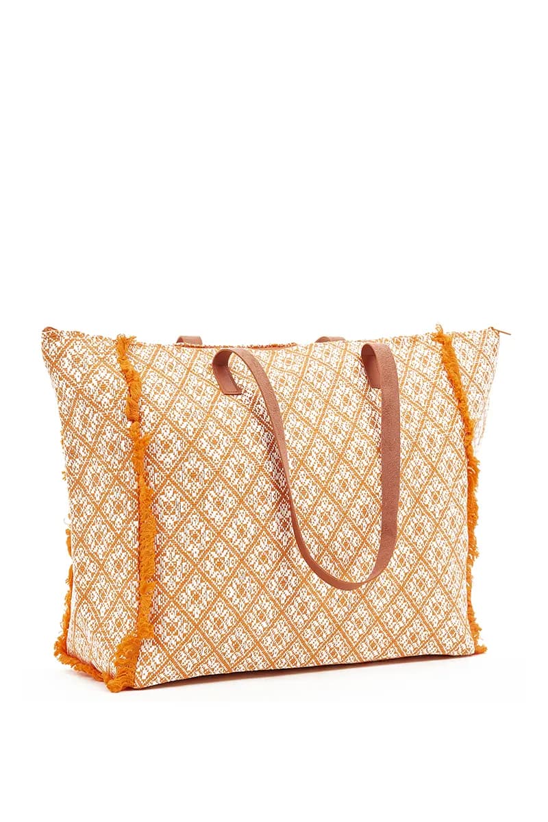 VERDE FASHION | Borsa mare tessuto - 2