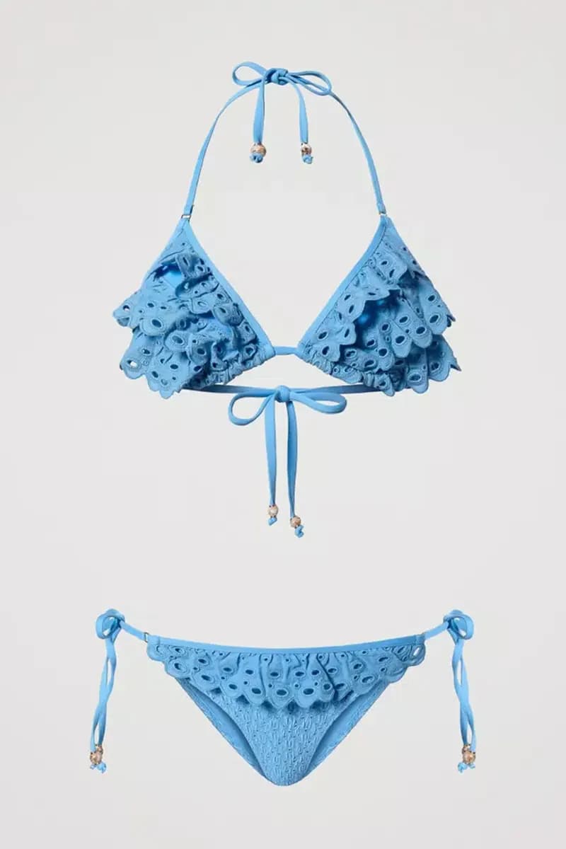 TWINSET | Bikini triangolo e slip sangallo - 4