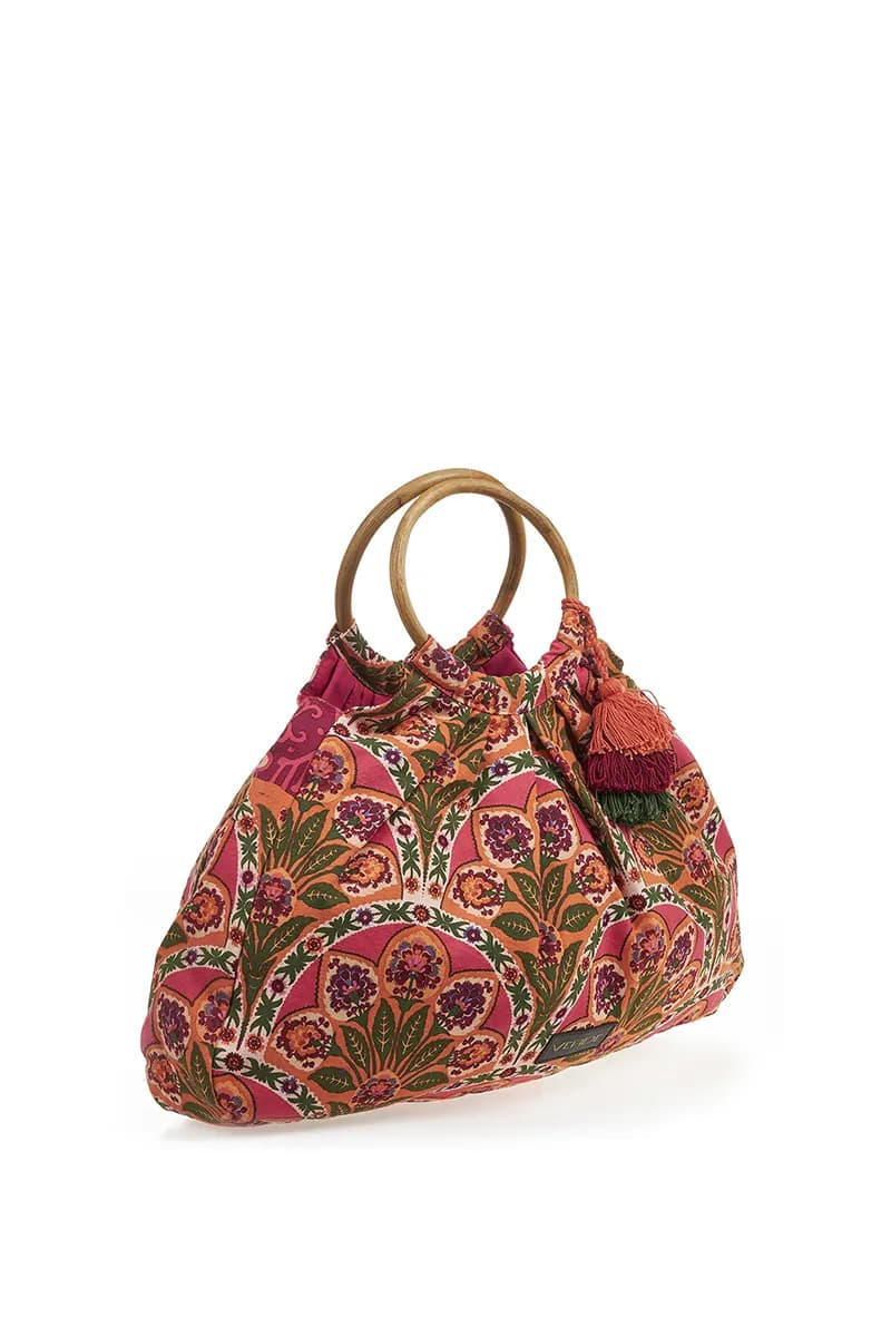 VERDE FASHION | Borsa mare tessuto - 4