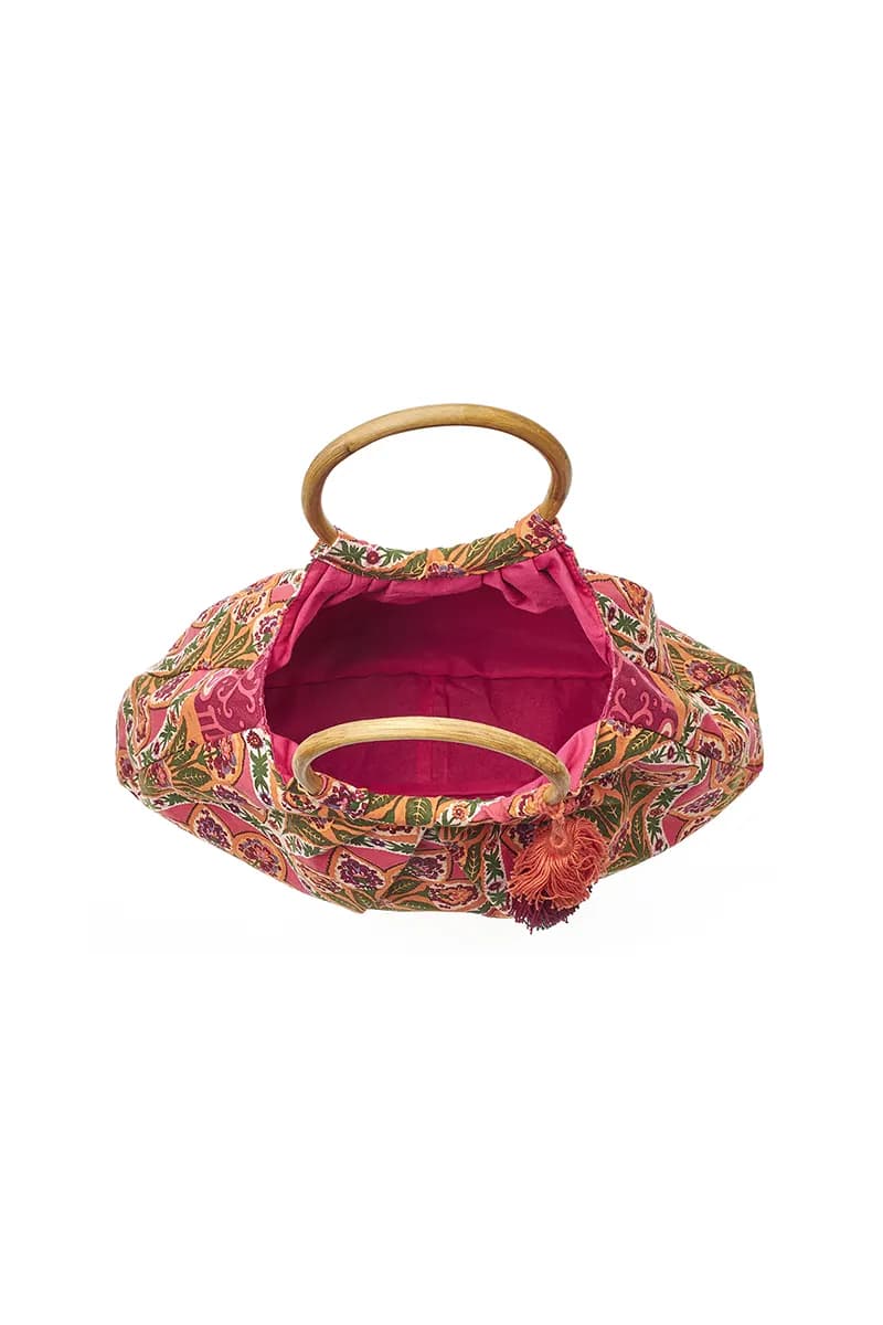 VERDE FASHION | Borsa mare tessuto - 3