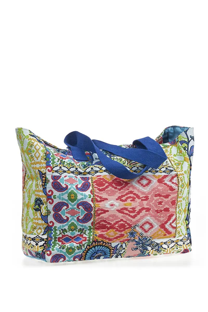 VERDE FASHION | Borsa mare tessuto - 2