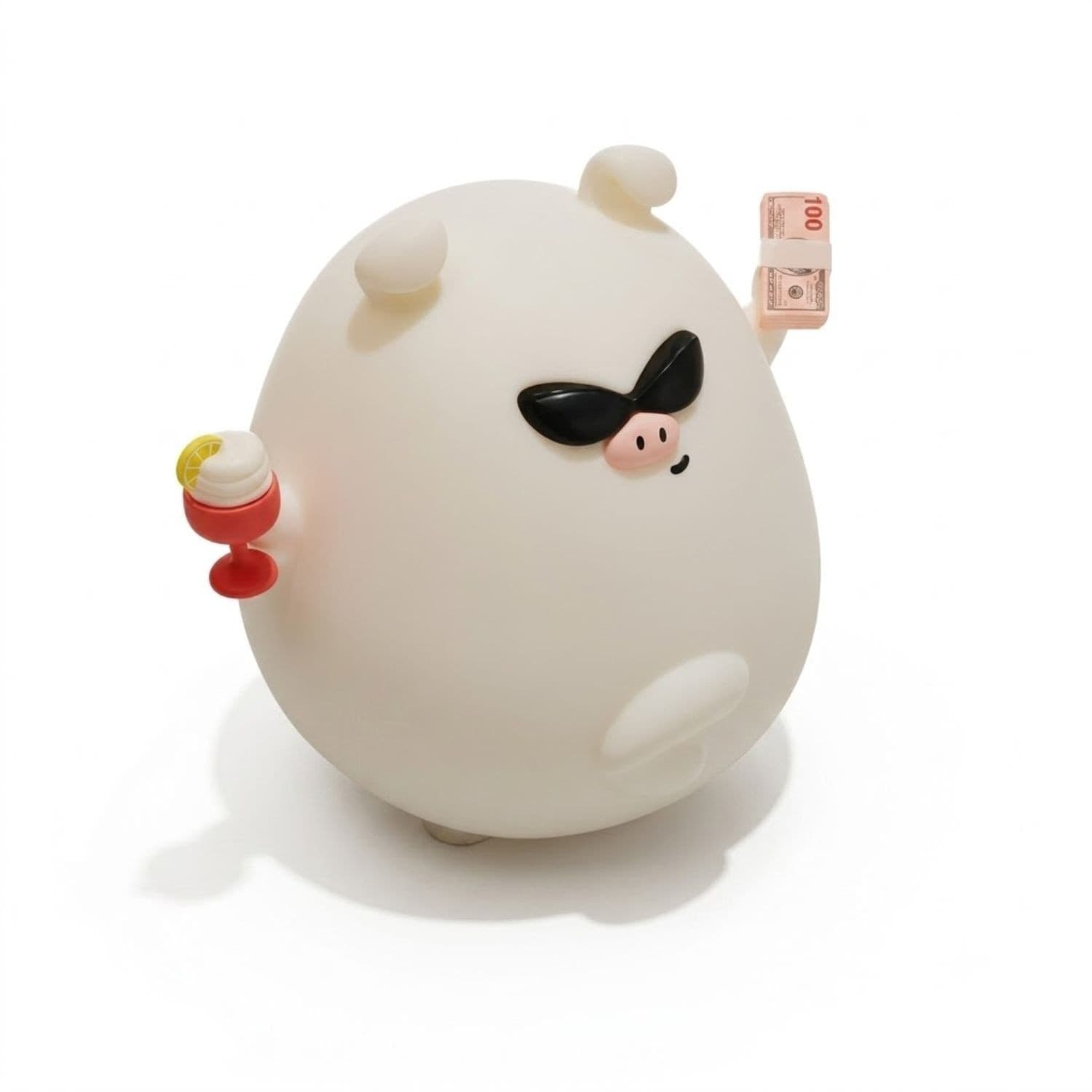 Muitomas Lampada Led Silicone Pig Type-C - 1