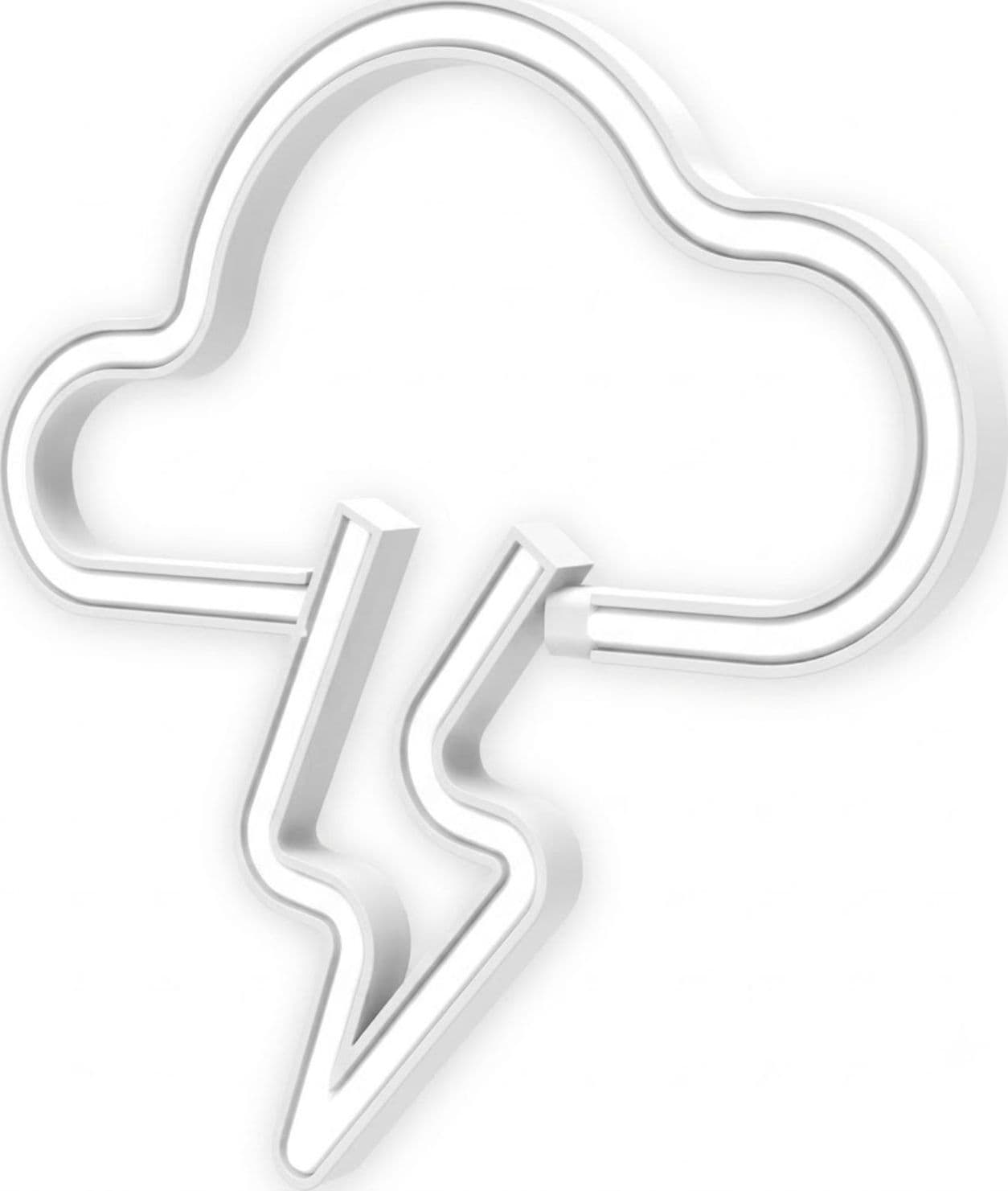 Muitomas Lampada Led Neon Cloud Usb-A Bianco - 1