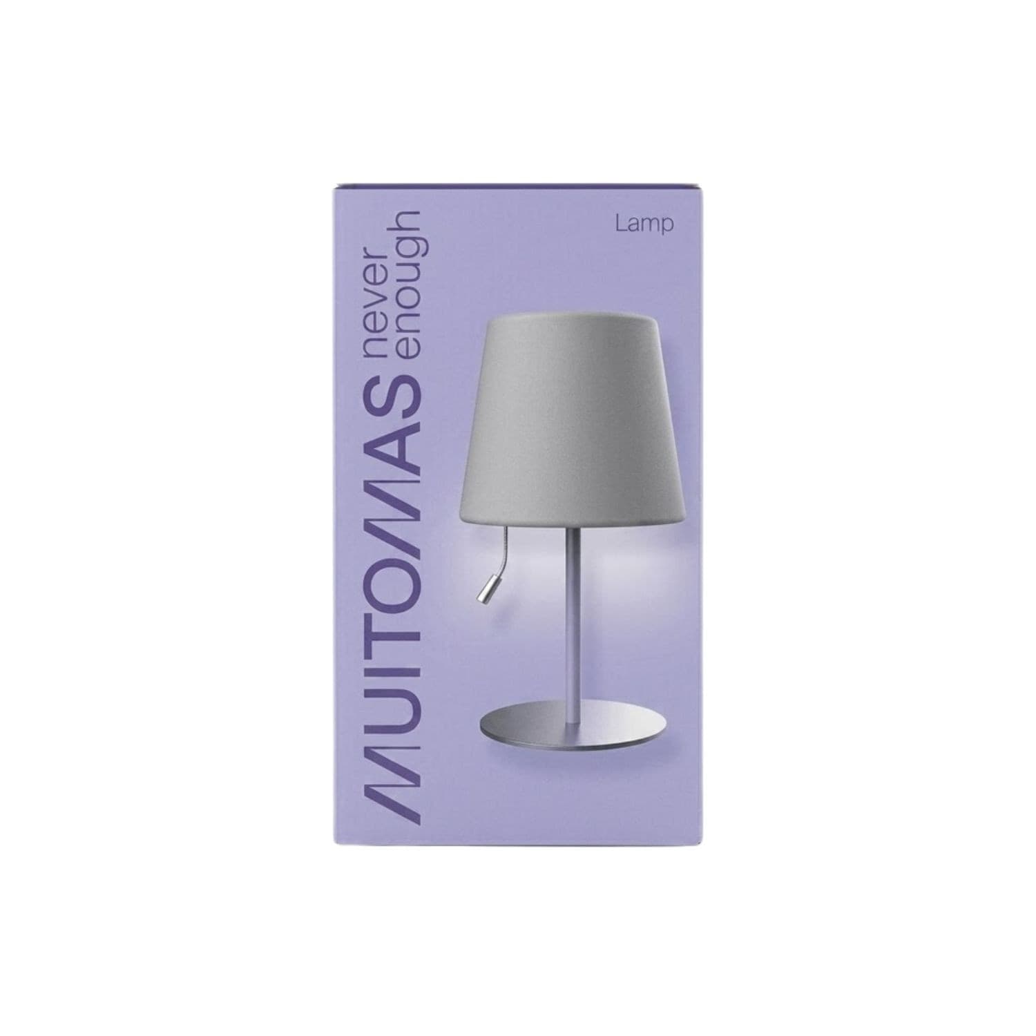 Muitomas Lampada da Tavolo a Led Neon Lanyard Violet