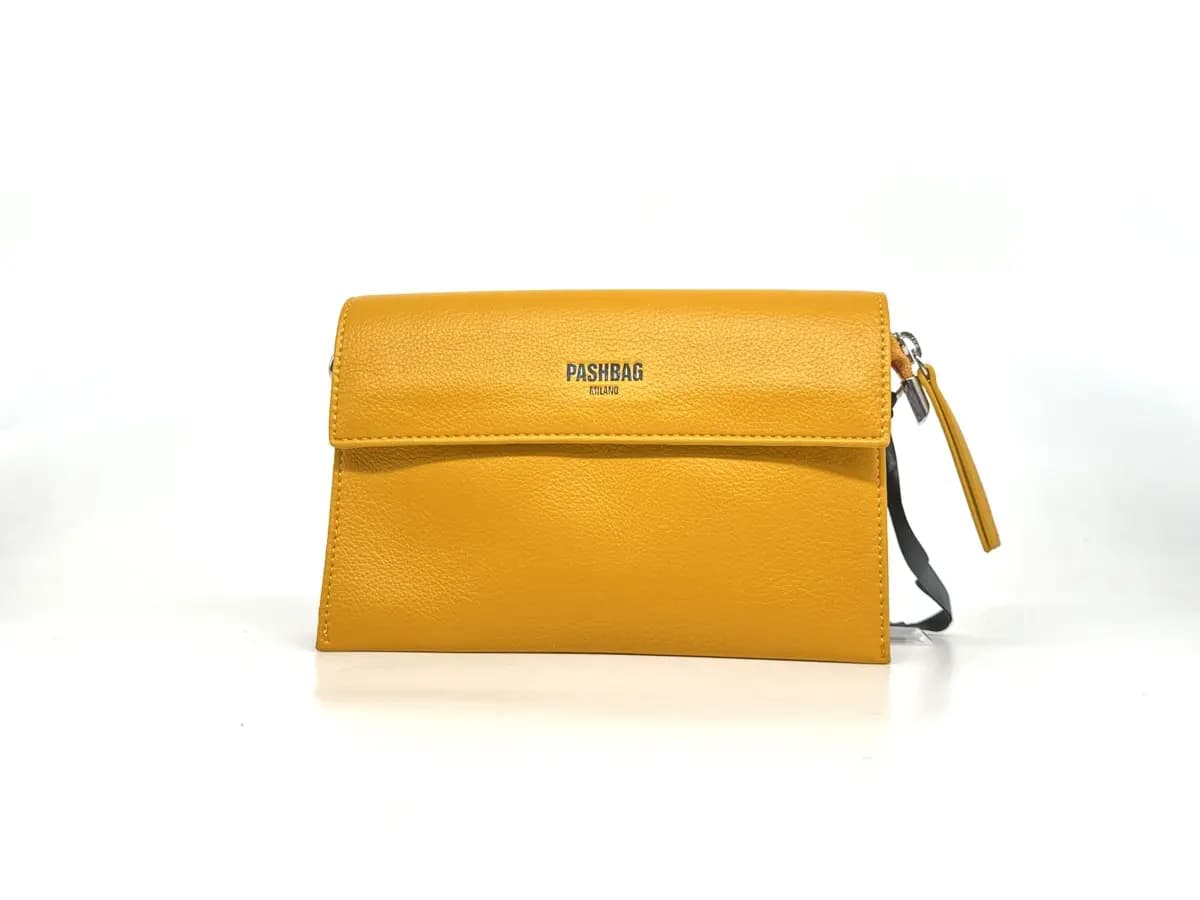 Pashbag Borsa donna a tracolla ODETTE LIKE IT ocra - 5