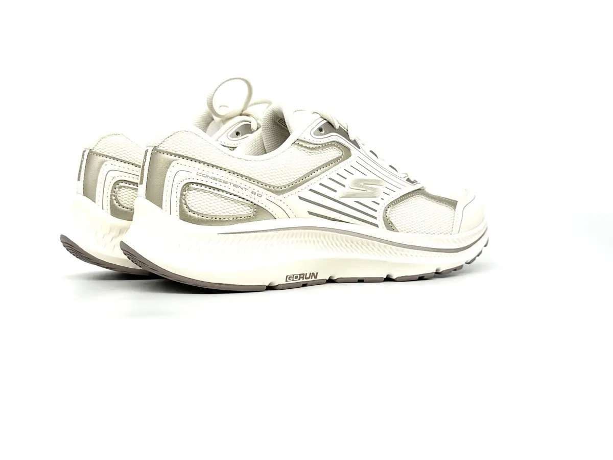 Skechers donna GO RUN CONSISTENT 2.0 ADVANTAGE sneakers beige natural - 2