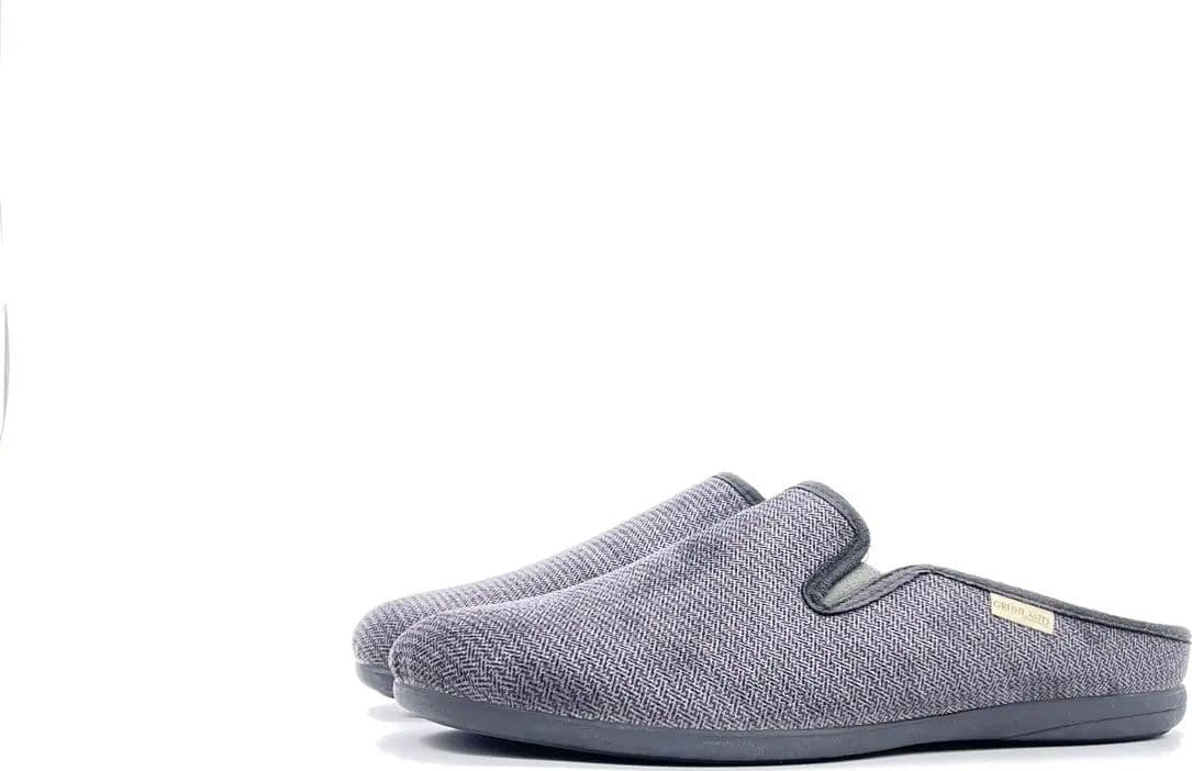 GRUNLAND Pantofole uomo GAFO grigie - 6