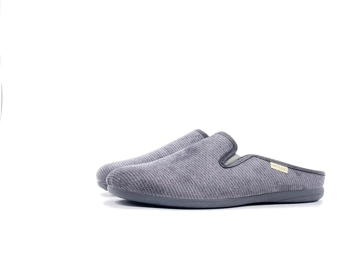 GRUNLAND Pantofole uomo GAFO grigie - 6