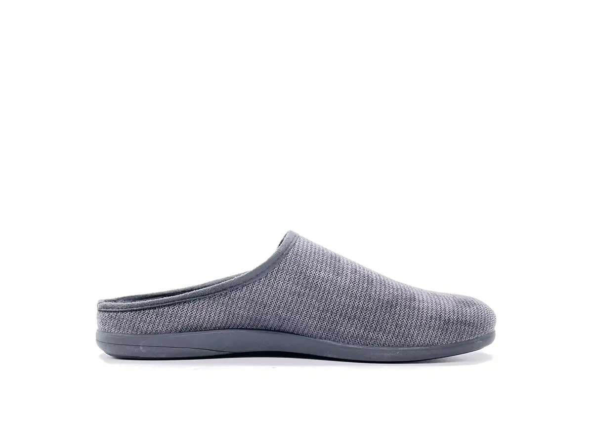 GRUNLAND Pantofole uomo GAFO grigie - 5
