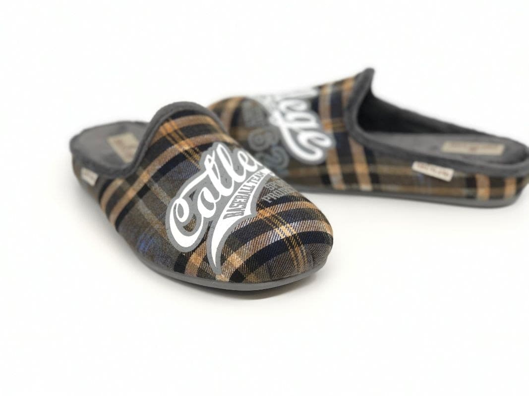 GRUNLAND Ciabatta uomo Cley grigio - 4