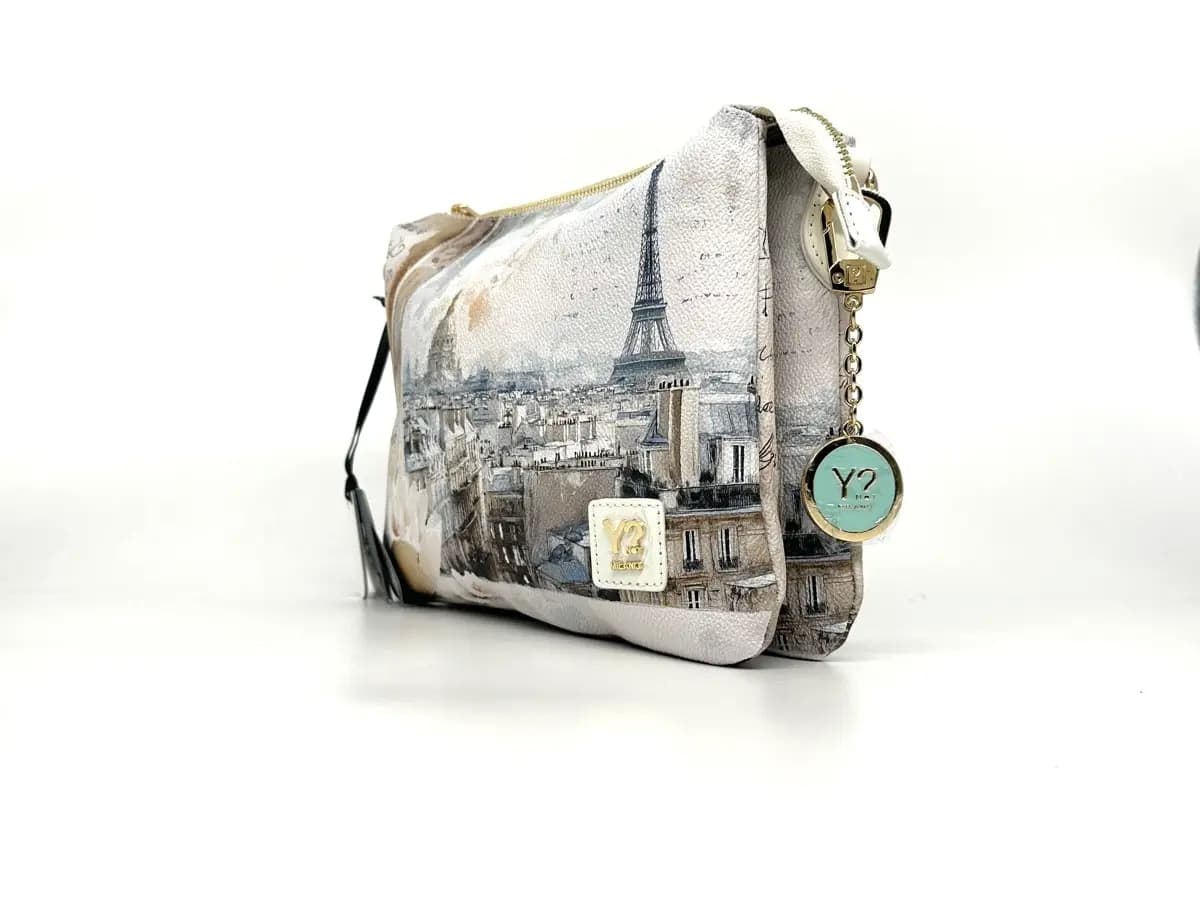 Ynot pochette donna tracolla Paris Dream stampa Parigi - 2