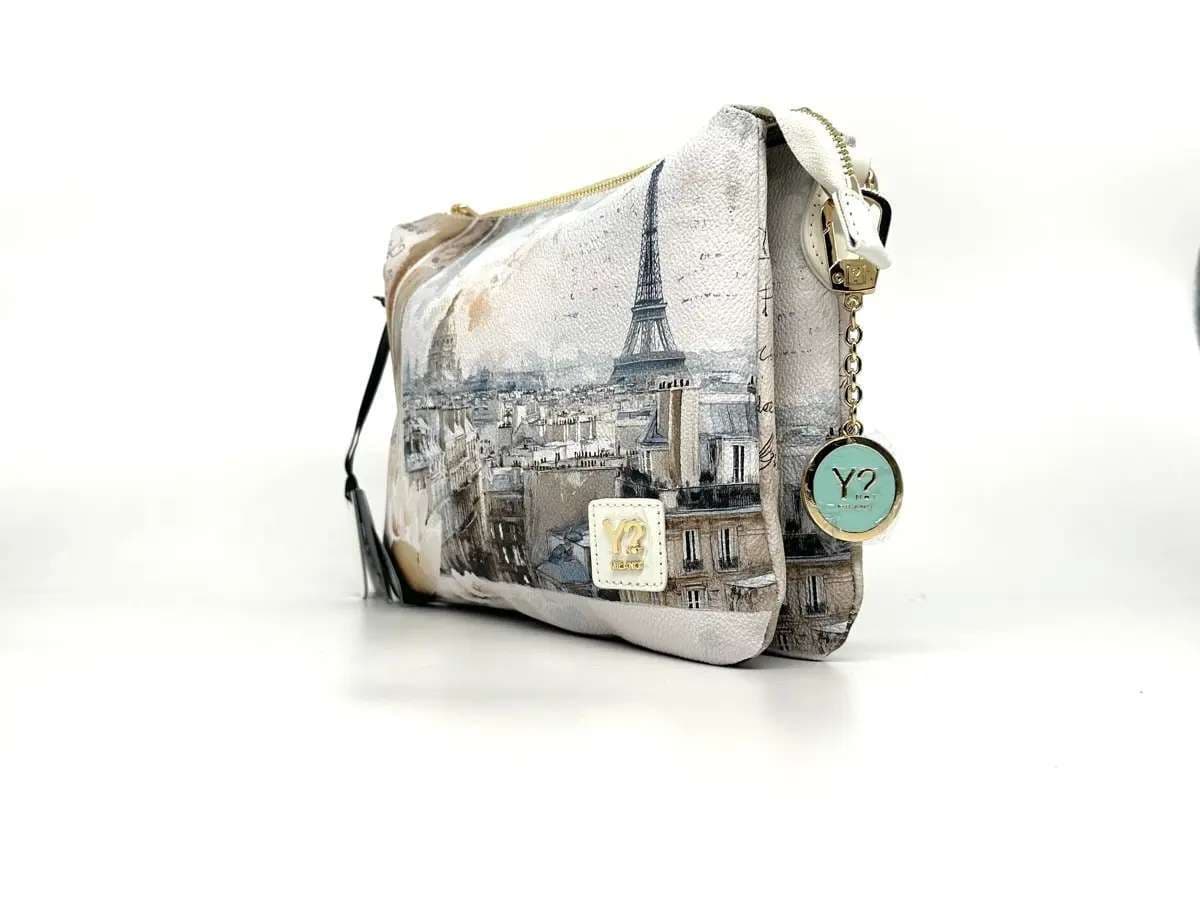 Ynot pochette donna tracolla Paris Dream stampa Parigi - 2