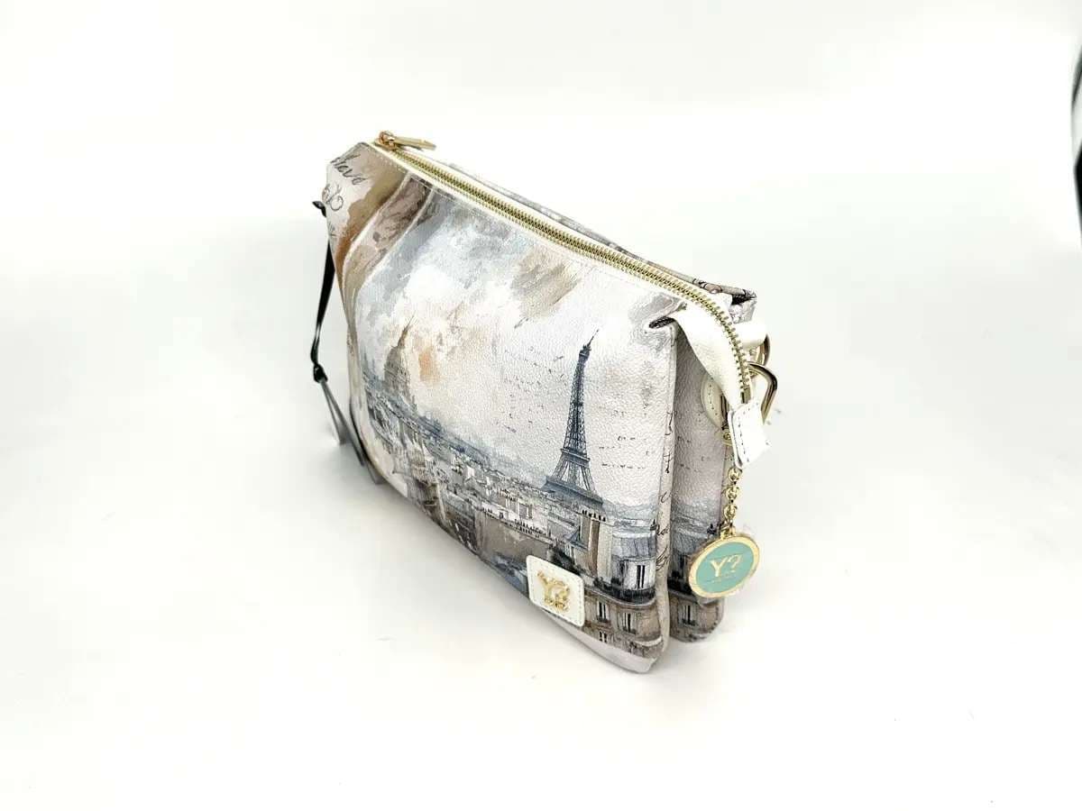 Ynot pochette donna tracolla Paris Dream stampa Parigi - 4