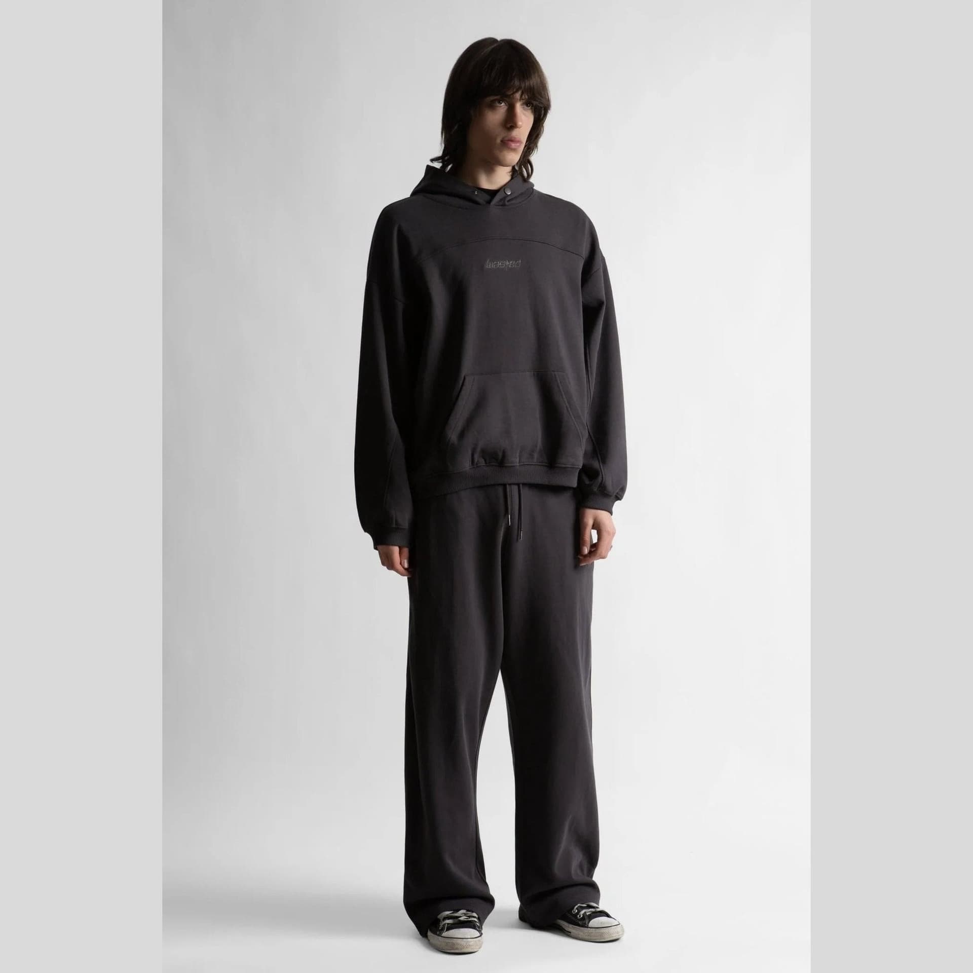 Pant  Wasted Paris Switchblade boxy blk - 3